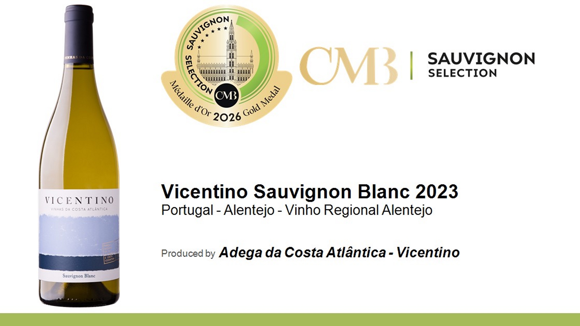 Sauvignon Blanc Gold Medalist